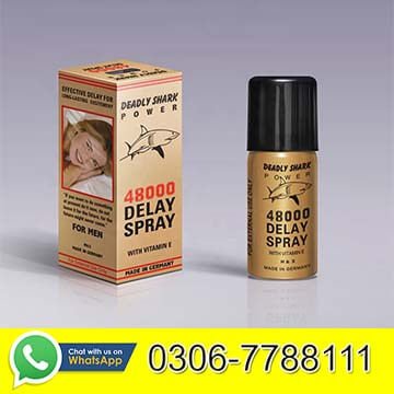 Original Deadly Shark Power 48000 Delay Spray in Pakistan