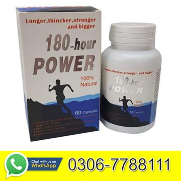 180 Hour Power Capsule Price in Pakistan