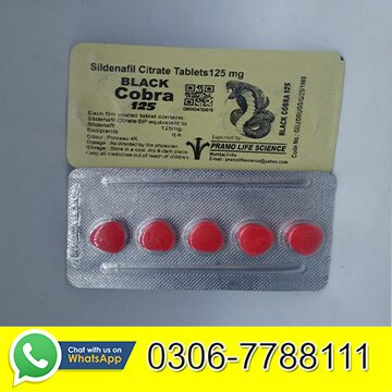 Black Cobra Tablet in Pakistan