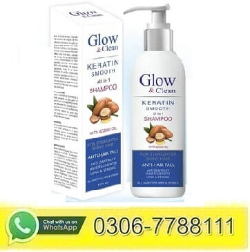 glow & clean keratin hair shampoo