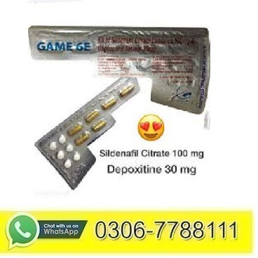 game 6e sildenafil 100mg capsules & dapoxetine tablets 30mg